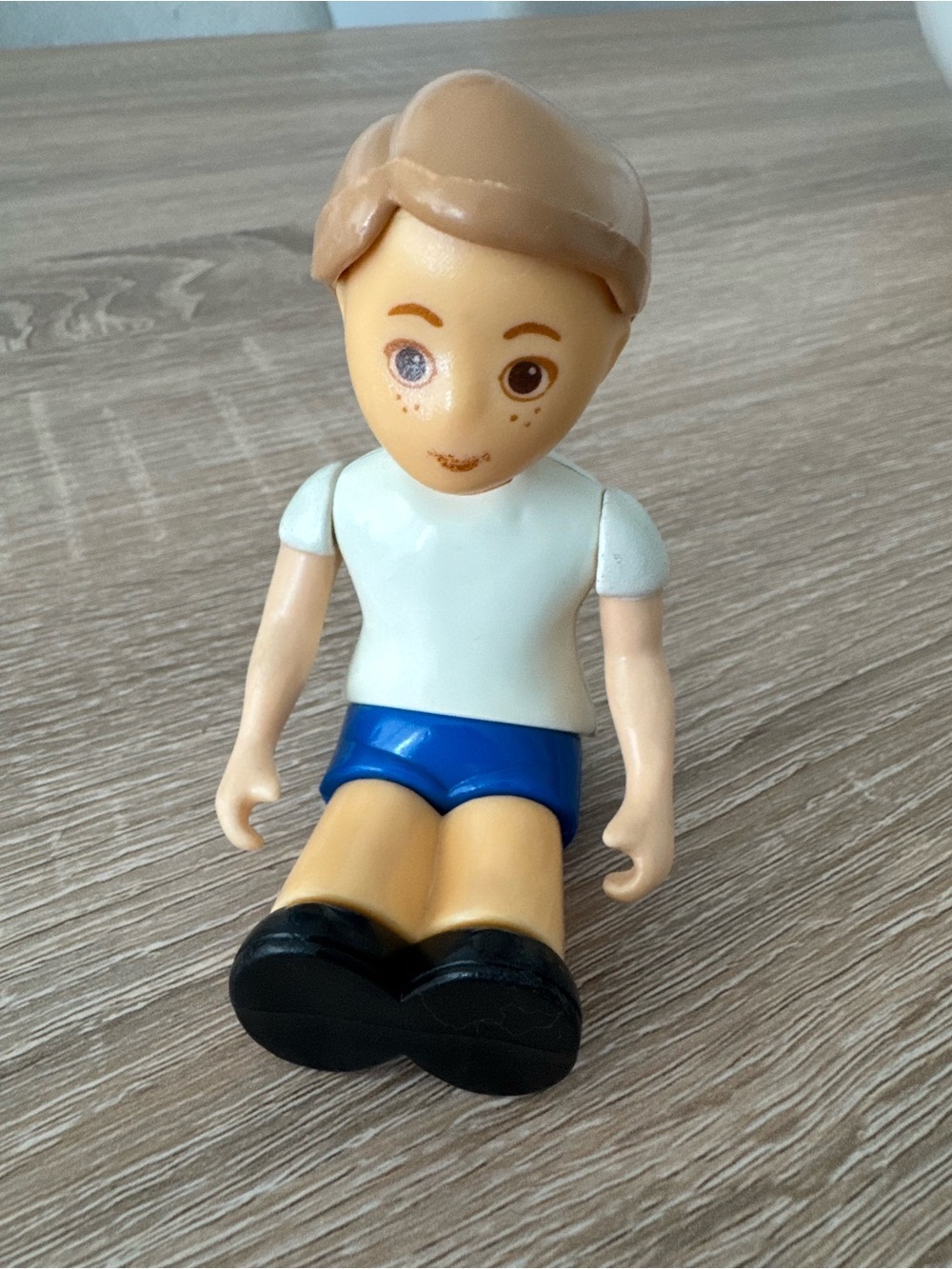 Vintage Little Tikes Little Boy Brown Hair Dollhouse Family MemberFigure 1990’s